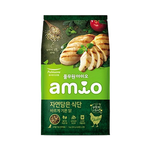 풀무원 아미오 자연담은식단(바르게기른닭) (1KG)