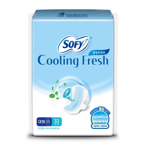 쏘피 쿨링프레쉬 대형 (32P)