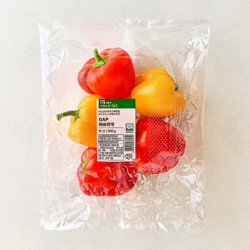 [3~5입 내외] [농] 파프리카 (500G/봉)
