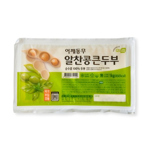 어깨동무 알찬콩 큰두부 (1000G)