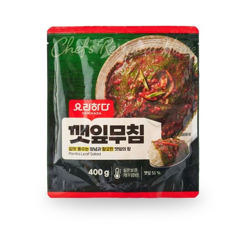 요리하다 깻잎무침 (400G)