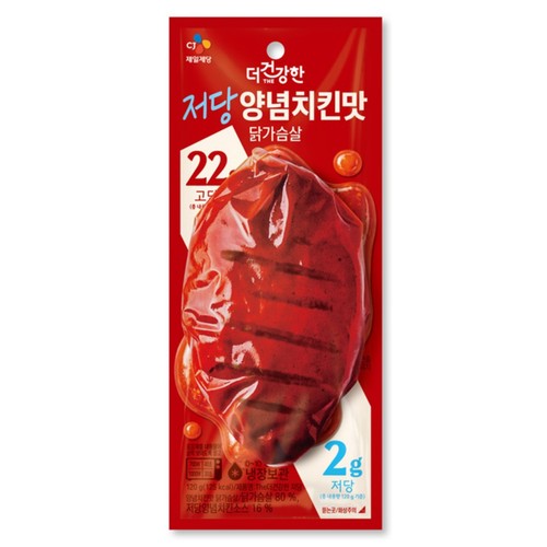 CJ 저당 닭가슴살 양념치킨맛 (120G)