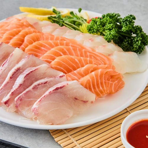 광어 연어 점성어 모둠회 (300G)