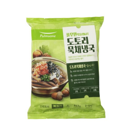 풀무원 바로먹는묵채냉국 2인 (863G)