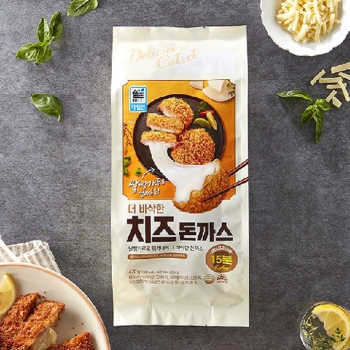 사조대림 더 바삭한 치즈돈까스 (420G)