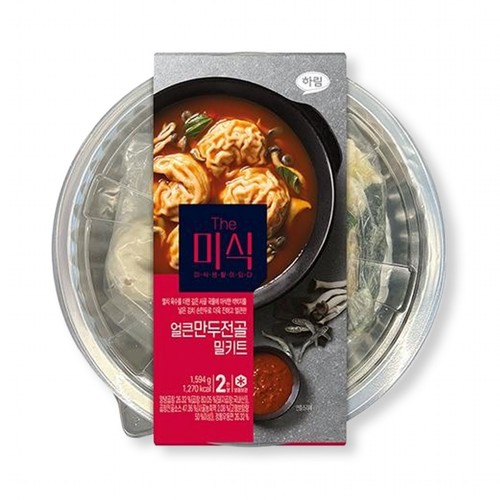 하림 더미식 얼큰만두전골 (570G)