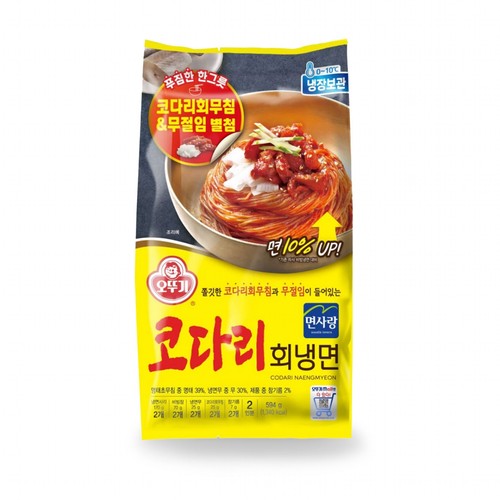 오뚜기 면사랑 코다리 회냉면 (2인) (594G)