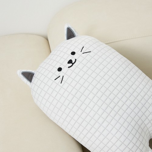 오늘좋은 울트라쿨 슈퍼냉감 애착쿠션(냥이) (27*50*17CM)