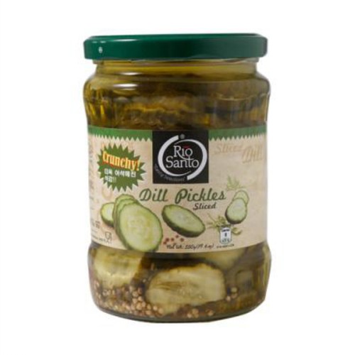  리오산토 딜 피클 슬라이스 (550G)