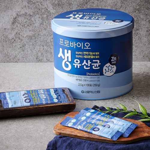 약사신협 프로바이오틱스 생유산균 (2.5G*100포)