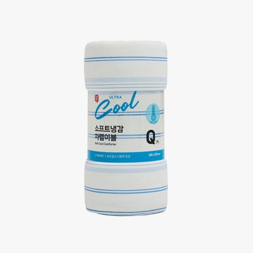 오늘좋은 울트라쿨 소프트냉감 이불(Q,스카이라인) (180*220CM)