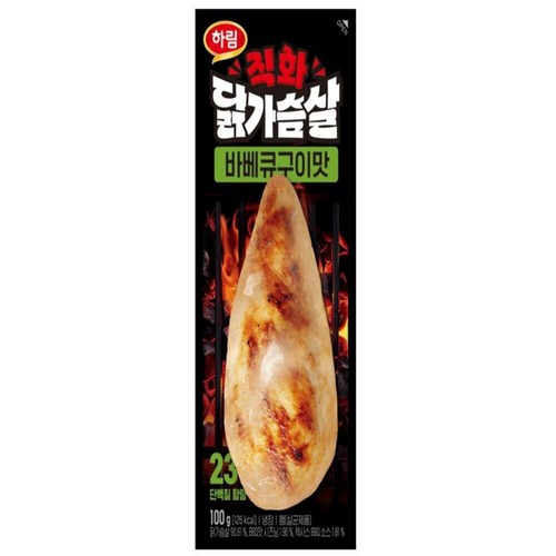 하림 직화 닭가슴살 (바베큐구이맛) (100G)