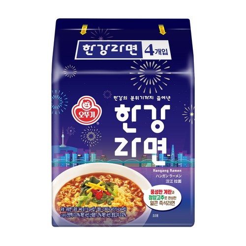 오뚜기 한강라면 (110G*4)