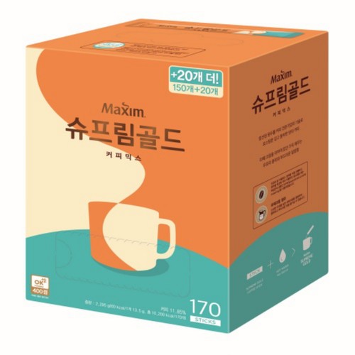 맥심 슈프림골드 커피믹스 (13.5G*170입)