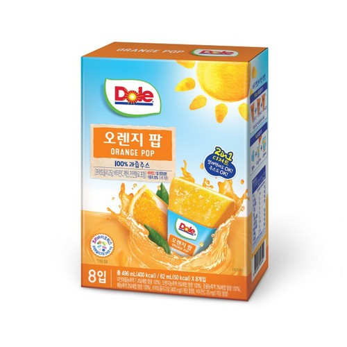 돌 팝 (오렌지) (62ML*8입)