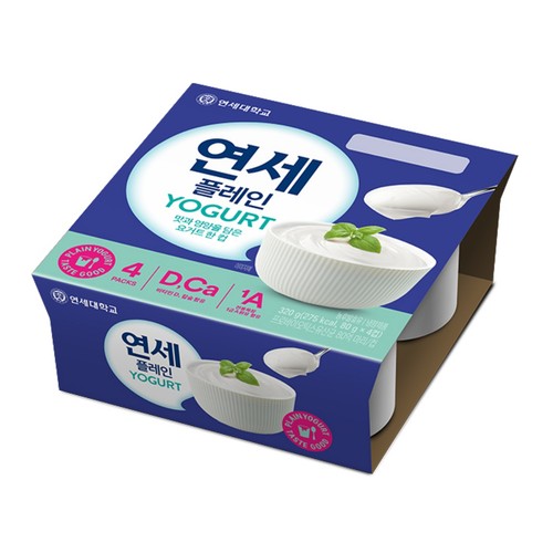 연세 떠먹는 요거트 플레인 (80G*4입)