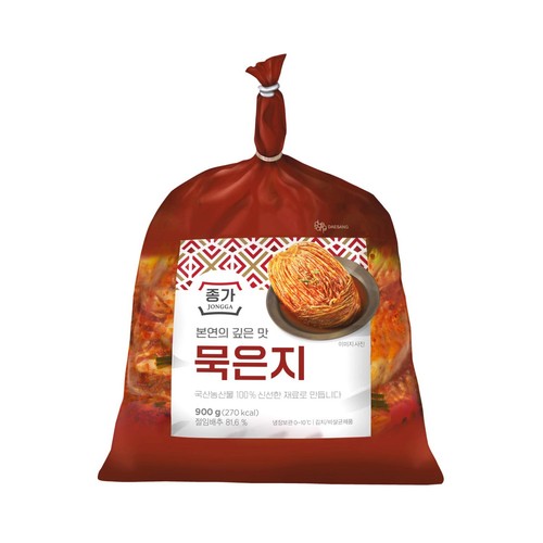 대상 종가 본연의 깊은 맛 묵은지 (900G)