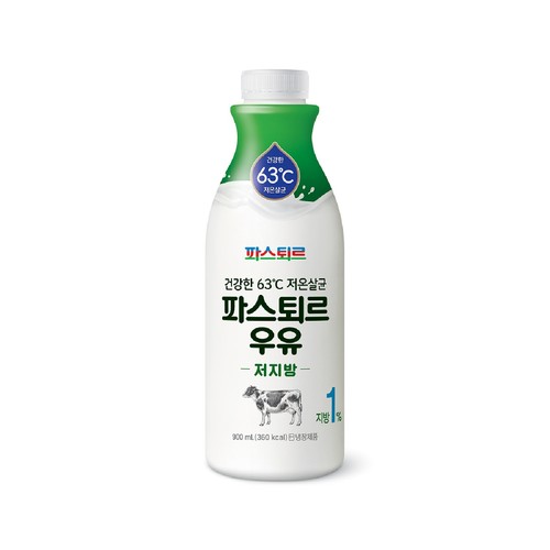 파스퇴르 저지방우유 (900ML)