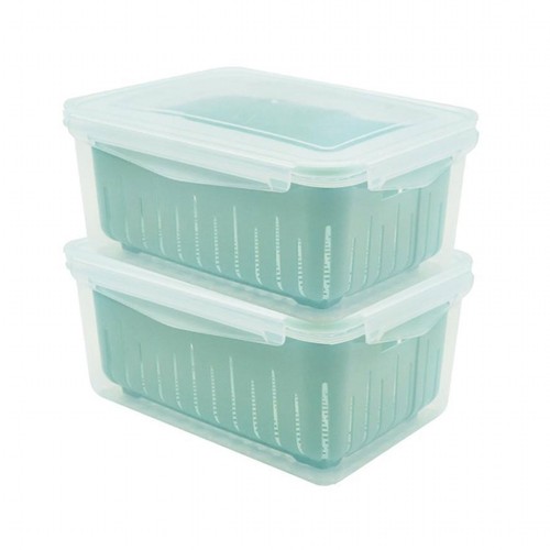 생활엔 밀폐 채반용기 (4L*2P)