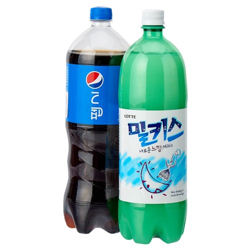 밀키스+펩시콜라 기획 (1.5L*2입)