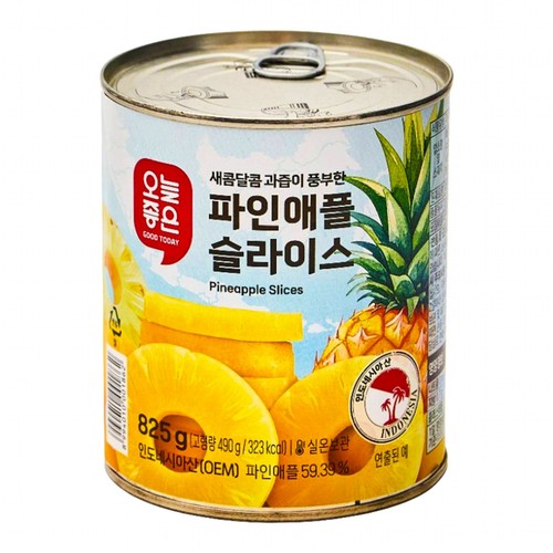 오늘좋은 파인애플 슬라이스 (825G)