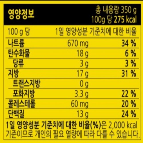 동원 케바삭 후라이드 치킨 (350G)