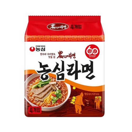 농심 농심라면 (124g*4)