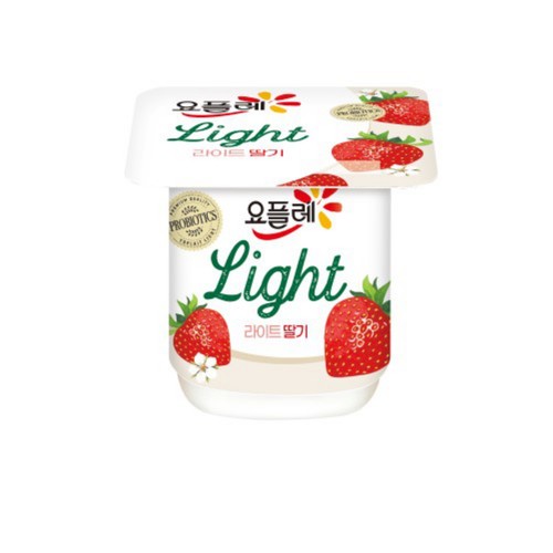 빙그레 요플레 라이트 딸기 (80G*4입)