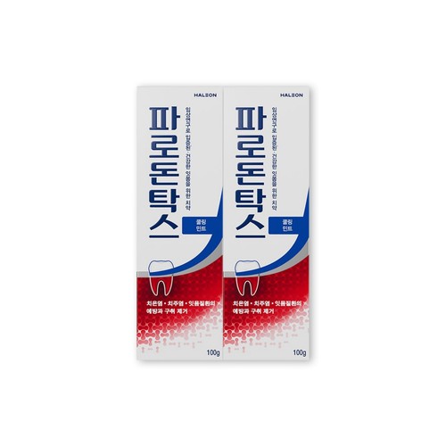  파로돈탁스 쿨링민트 치약 (100G*2)