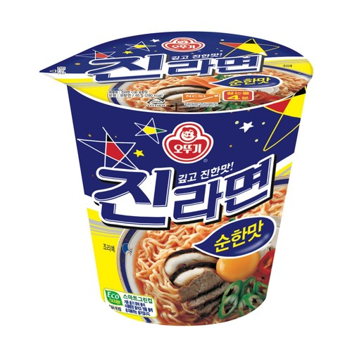 오뚜기 진라면 순한맛 소컵 (65G)
