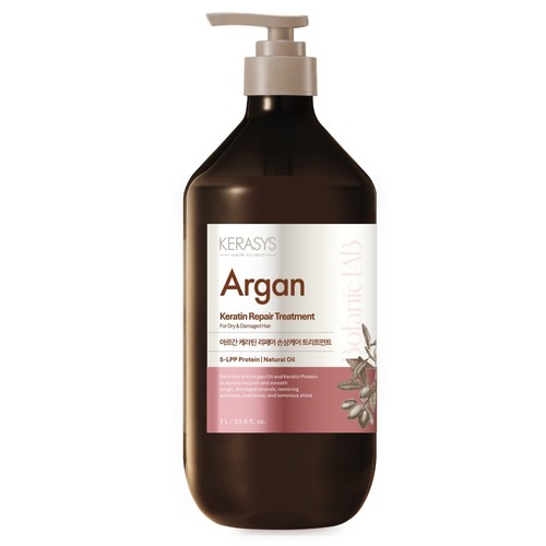 케라시스 보타닉 랩 아르간 케라틴 리페어 트리트먼트 (1000ML)