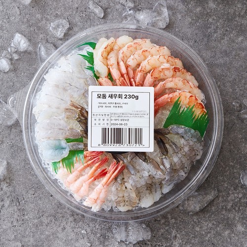 모둠 새우회 (횟감용) (230G)