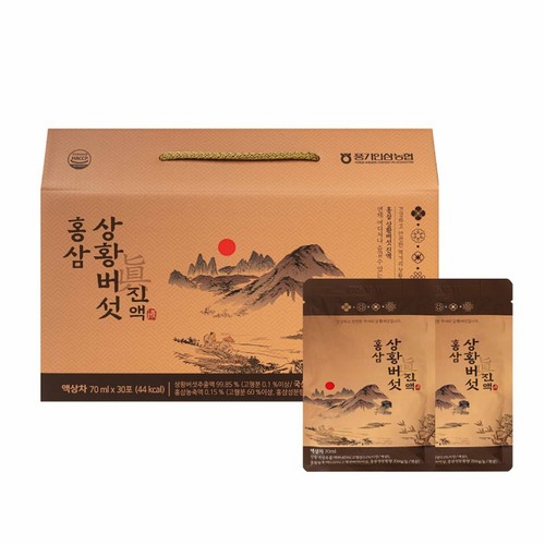 (S) 황풍정 홍삼 상황버섯 진액 (70ML*30포)