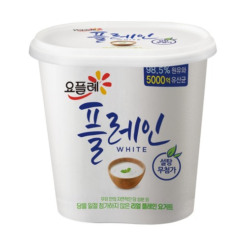 빙그레 요플레 플레인 화이트 (900G)
