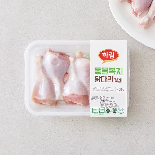 하림 동물복지 닭다리 (400G)
