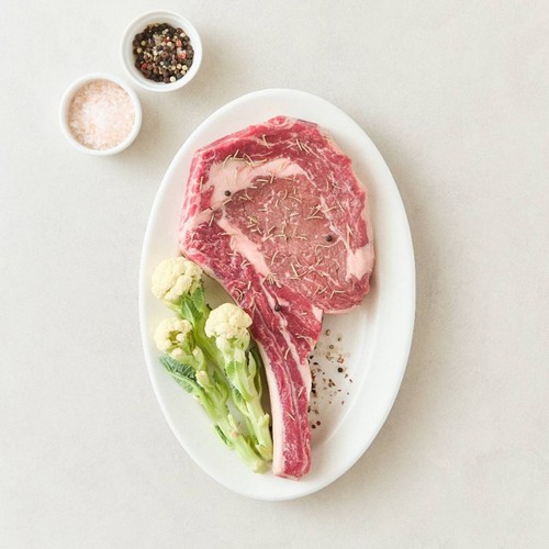 [행사카드가 38,940원] 미국산 토마호크 스테이크(냉장) (500G)