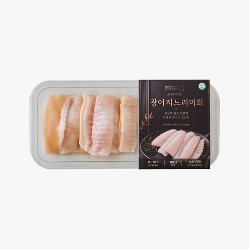 광어 지느러미회 (100G)