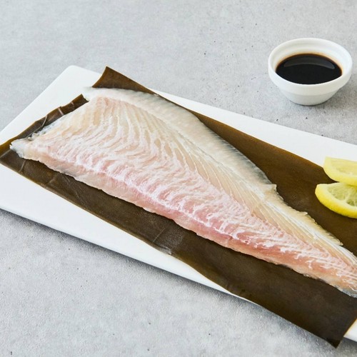 [수산대전 적용가 16,960원] 다시마 숙성 광어필렛 (곤부즈메) (150G)
