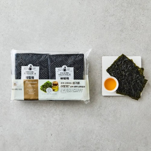 박향희김 네모난 밥김 (8G*8봉)