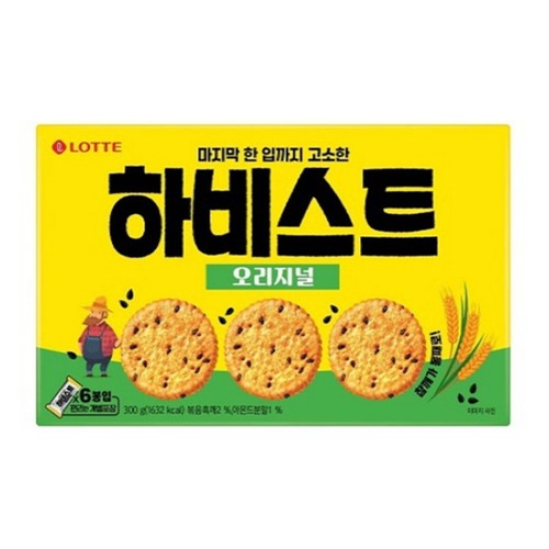 롯데 하비스트 오리지널 (50G*6입)