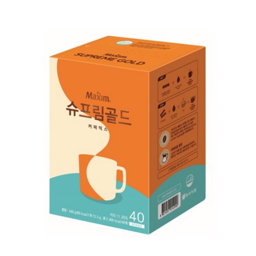 맥심 슈프림골드 커피믹스 (13.5G*40)