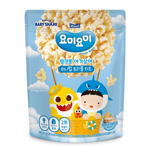매일 요미요미 미니팝 트리플치즈 (25G)