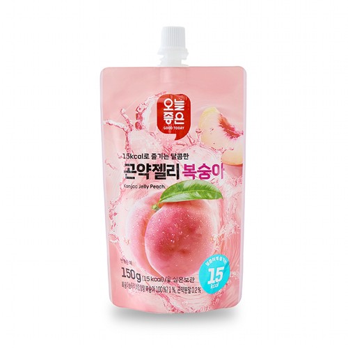 오늘좋은 곤약젤리 복숭아 (150G)