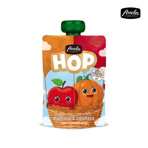 아넬라 HOP 사과단호박 퓨레 (100G)