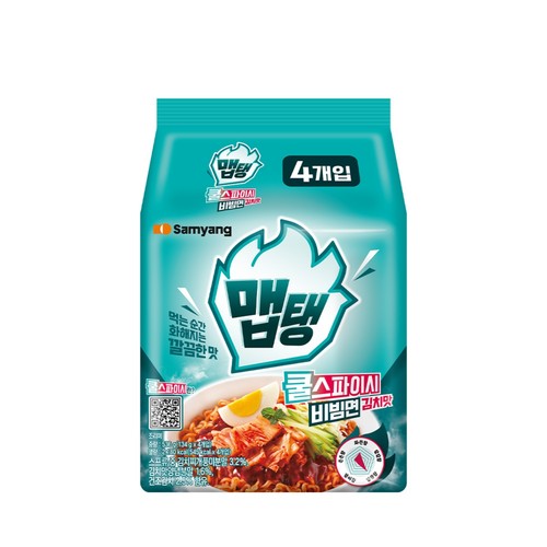 삼양 맵탱 쿨스파이시 비빔면 (134G*4)