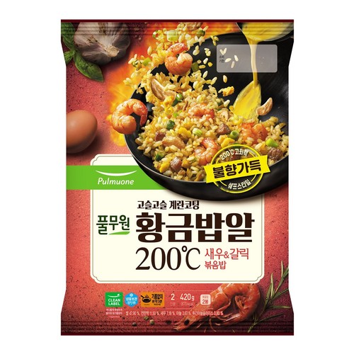 풀무원 새우&갈릭 볶음밥 (420G)
