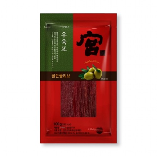 궁 쇠고기육포 골든올리브 (100G)