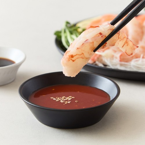 광어 연어 홍새우 모둠회 (300G)