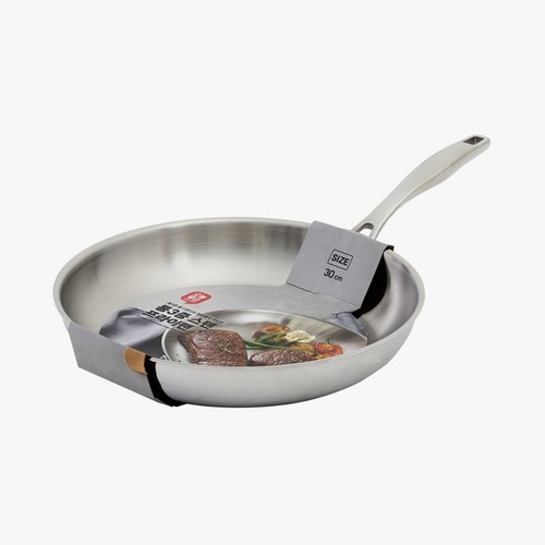 오늘좋은 통3중 스텐 프라이팬 (30CM)