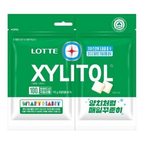 롯데 자일리톨 오리지날 리필 (115G)